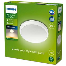 Philips Doris Ceiling 6W 27K Bijela IP54 HV 929003191001