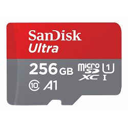 SANDISK Ultra microSDXC 256GB + Adapter SDSQUAC-256G-GN6MA