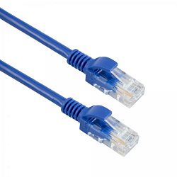 SBOX patch kabel UTP Cat 5e, 0.5m, plavi, 5 kom UTP-05BL