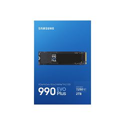 SSD 2TB M.2 80mm PCI-e 5.0 x2 NVMe, V-NAND, Samsung 990 EVO Plus (MZ-V9S2T0BW)