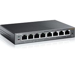 TP-Link TL-SG108PE, PoE 8-port GbE switch, metalno TL-SG108PE