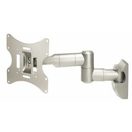 Transmedia Flat Screen Monitor (43-94cm) Wall Mount, Silver