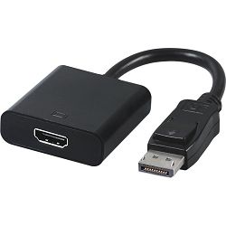 SBOX adapter DP M. -> HDMI F., 13 cm AD.DP-HDMI