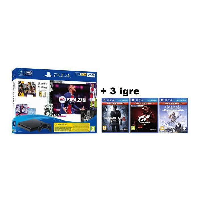 Playstation 4 500gb Fifa 21 Dod 3 Igre b